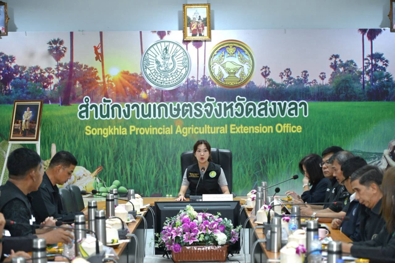title - ส.ป.ก. ร่วมติดตามรัฐมนตรีช่วยว่าการกระทรวงเกษตรและสหกรณ์ (นางสาวปิยะรัฐชย์ ติยะไพรัช) ลงพื้นที่ตรวจราชการในจังหวัดสงขลา